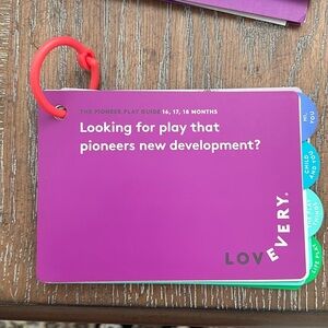 Lovevery Purple Play Guide for Kids